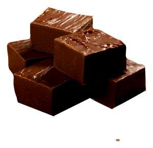1 Piece Chocolate Fudge Candies