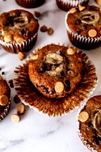 1 piece Chocolate Peanut Butter Chip Muffin