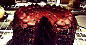 1 piece Chocolate Tower Truffle Cake