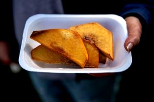 1 Piece Cooked Breadfruit (Fat Not Added in Cooking)