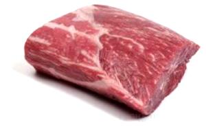 1 Piece (excluding Refuse) (yield From 1 Lb Raw Meat With Refuse) Beef Bottom Round (Trimmed to 1/2" Fat, Prime Grade, Cooked, Braised)