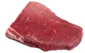 1 Piece (excluding Refuse) (yield From 1 Lb Raw Meat With Refuse) Beef Bottom Round (Trimmed to 1/8" Fat, Cooked, Roasted)