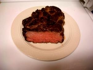 1 Piece (excluding Refuse) (yield From 1 Lb Raw Meat With Refuse) Beef Chuck (Arm Pot Roast, Trimmed to 1/2" Fat, Prime Grade, Cooked, Braised)