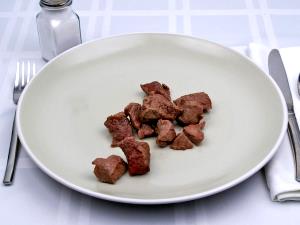 1 Piece (excluding Refuse) (yield From 1 Lb Raw Meat With Refuse) Beef Chuck (Arm Pot Roast, Trimmed to 1/8" Fat, Select Grade, Cooked, Braised)
