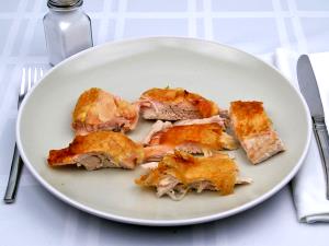 1 Piece (excluding Refuse) (yield From 1 Lb Raw Meat With Refuse) Beef Eye Of Round (Trimmed to 1/8" Fat, Cooked, Roasted)