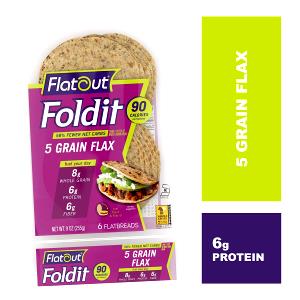 1 Piece Flatbread, Foldit Artisan Flatbread, Soft Pretzel