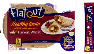 1 Piece Flatbread, Mini, Harvest Wheat - 100% Stone Ground Whole Wheat