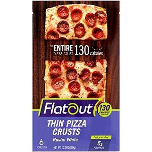 1 Piece Flatbread, Think Crust Flatbreads Artisan Pizza, Rustic White