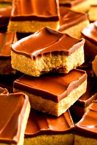1 Piece Frozen Chocolate Peanut Butter Bars