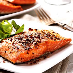1 Piece Fully Cooked Alaskan Salmon Fillets