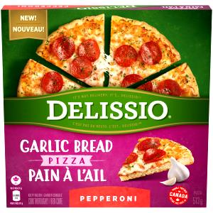 1 piece Garlic Bread Pizza - Pepperoni