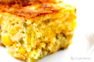 1 piece Green Chili Cornbread