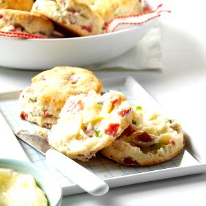 1 Piece Ham And Onion Biscuit