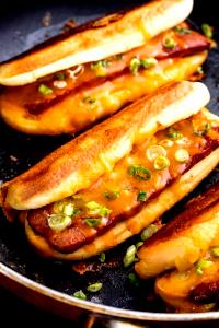 1 Piece Hot Dog W/Cheese Sandwich