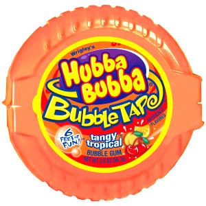 1 Piece Hubba Bubba Bubble Tape Tangy Tropical