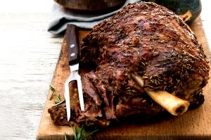 1 Piece Lamb, Aus, Shoulder, Whole, Cooked, Slo