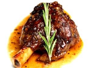 1 Piece Lamb Foreshank, Braised, Slf