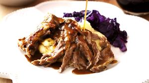 1 Piece Lamb, Nz, Retail Cuts, Cooked, Slf