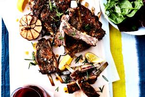 1 Piece Lamb Rib, Nz, Roasted, Slo
