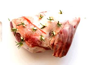 1 Piece Lamb Shoulder, Whole, Broiled, Slf