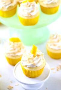 1 piece Mango Tropics Muffin with Coconut