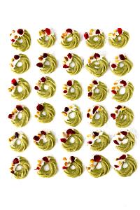 1 Piece Matcha Wreath Cookies