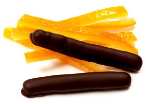 1 Piece Individual Chocolates, Orange Peel