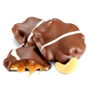 1 piece No Sugar Added Milk Chocolate Macadamia Caramel Pattie