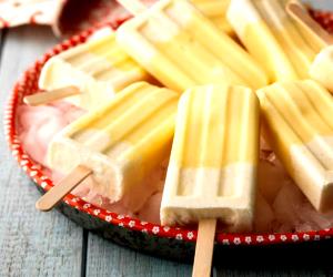1 Piece Pineapple Vanilla Popsicles