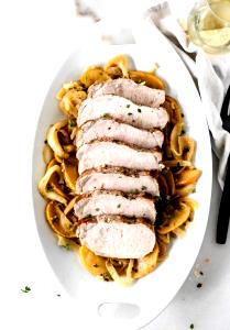 1 Piece Pork Loin, Braised, Slf