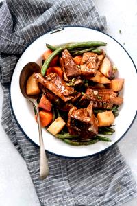 1 Piece Pork Spareribs, Braised, Slf