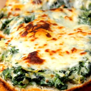 1 Piece Spinach And Artichoke Garlic Bread