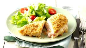1 piece Stuffed Chicken Breast Cordon Bleu