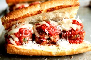 1 Piece Italian Meatball Sandwich