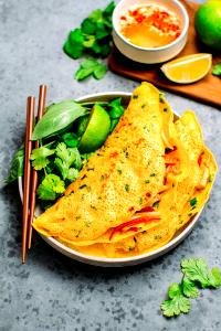 1 Piece Tofu Crepe, Nondairy