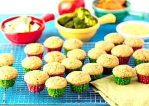 1 Piece Veggie And Fruit Muffins