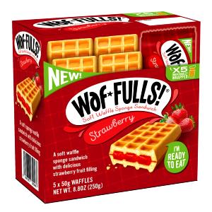 1 Piece Waf-Fulls, Strawberry Waffle