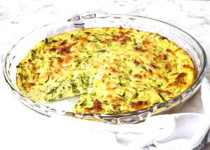 1 Piece Zucchini Frittata