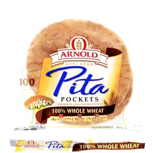 1 pita (28 g) Organic Pita Pocket Bread 100% Whole Wheat