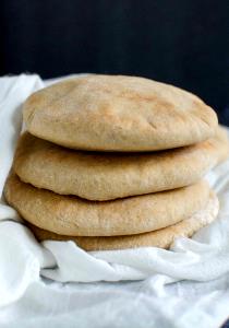 1 pita (54 g) 100% Whole Wheat Pita Bread