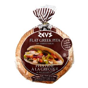 1 pita (85 g) Greek Flat Bread Wheat