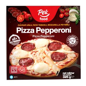 1 pizza (105 g) Turkey Pepperoni Pizza
