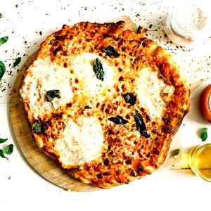 1 Pizza (11" Dia) Thin Crust Cheese Pizza