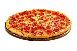 1 pizza (128 g) Pepperoni Pizza