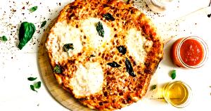 1 Pizza (14" Dia) Thin Crust Pizza with Meat