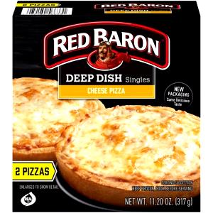 1 pizza (155 g) Deep Dish Singles Cheese Pizza