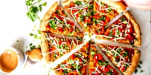 1 Pizza (16" Dia) No Cheese Pizza