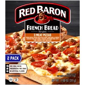 1 pizza (167 g) French Bread Pepperoni Pizza