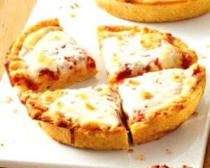 1 pizza (170 g) Deep Dish Singles - Cheese Pizza