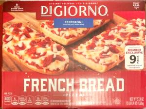 1 pizza (174 g) French Bread Pizza Pepperoni & Mushroom